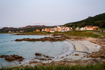 Fishing village, North of the Iberian Peninsula, Galicia, Spain