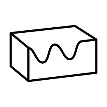 recommend clip art: Butter line icon