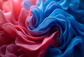 Obraz premium Dynamic Abstract Background with Bold Red and Blue Hues - Perfect for Modern Designs 