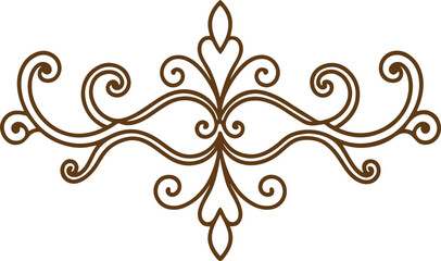 Dividers thin line elements set. Border underline for text page, book, invitation, wedding card, certificate, menu