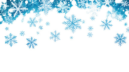 snowflakes transparent background