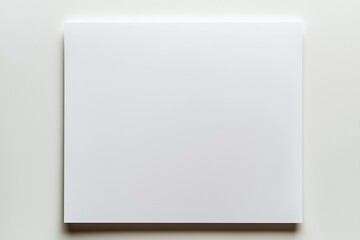 Blank A4 Paper Mockup on Isolated Background created with Generative AI