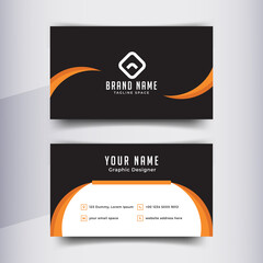 Professional And Stylish Business Card Design Template
