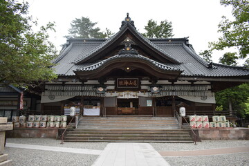 Obraz premium 尾山神社 神門 周辺の風景