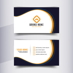 Professional And Stylish Business Card Design Template