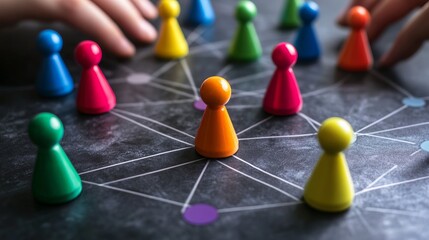 Strategic Connections in Board Game