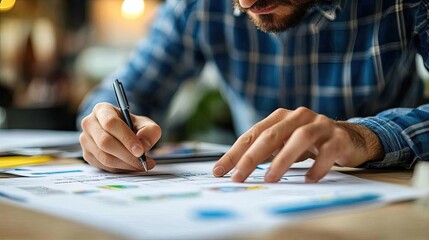 Person reviewing their progress on a weekly basis, illustrating the role of regular check-ins in staying on track