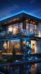 Contemporary Smart Home in Urban Environment  