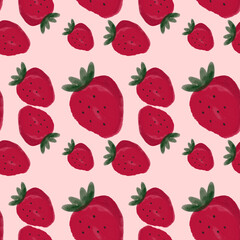 strawberry pattern