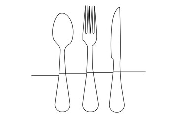 One continuous one line hand drawn plate, outline Vector illustration isolated on white background. outline Vector illustration
