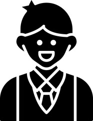 Student man icon