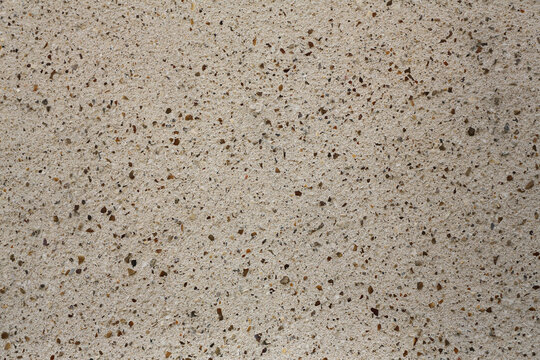 B&eacute;ton sabl&eacute; d'un enduit ext&eacute;rieur sur un mur