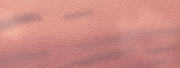 Abstract art background light red and pink colors. Watercolor painting with rose stains and gradient.