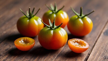 tomatoes on the table