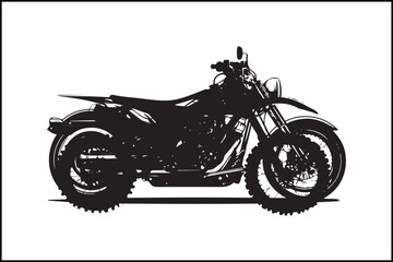 Obraz premium Creative Fishing Vector Silhouettes