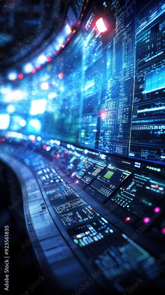 Poster realtime malware detection system in a hightech control room, cybersecurity, protection