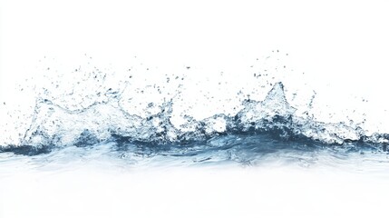 Abstract Water Splash
