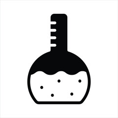 An amazing icon of flask in modern style, ready to use vector, laboratory flask