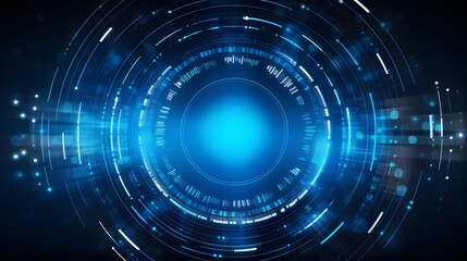 Fototapeta premium Abstract technology background Hi-tech communication concept futuristic digital innovation background vector illustration