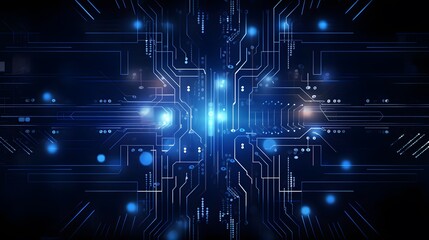 Fototapeta premium Abstract technology background Hi-tech communication concept futuristic digital innovation background vector illustration