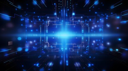 Abstract technology background Hi-tech communication concept futuristic digital innovation background vector illustration