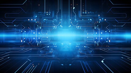 Obraz premium Abstract technology background Hi-tech communication concept futuristic digital innovation background vector illustration