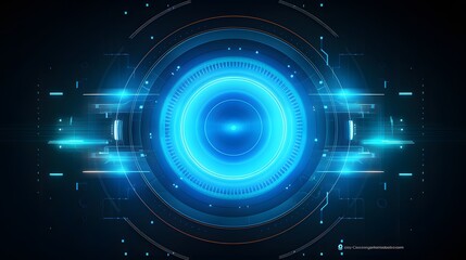 Fototapeta premium Abstract technology background Hi-tech communication concept futuristic digital innovation background vector illustration