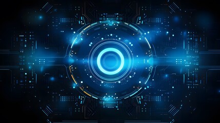 Abstract technology background Hi-tech communication concept futuristic digital innovation background vector illustration
