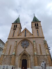 Obraz premium saraybosna sırp ortadoks katedrali