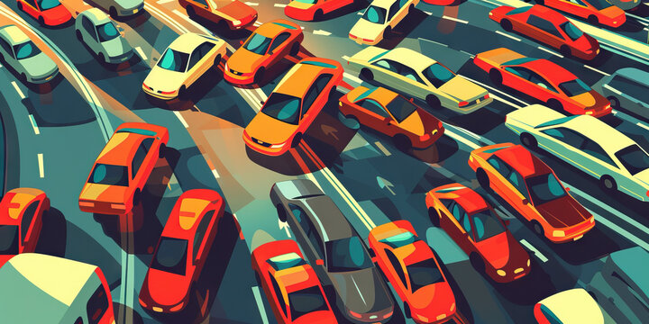 Traffic congestion is the gridlocked frustration, testing patience and increasing risks: Picture traffic congestion as a jammed intersection