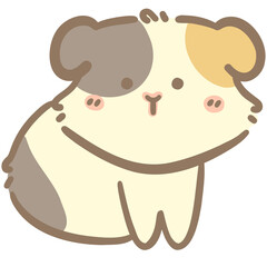 Guinea pig cartoon 