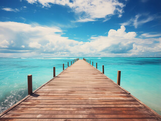 Unbelievable Tree island background blue ocean