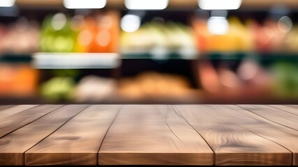 Obraz premium supermarket grocery store