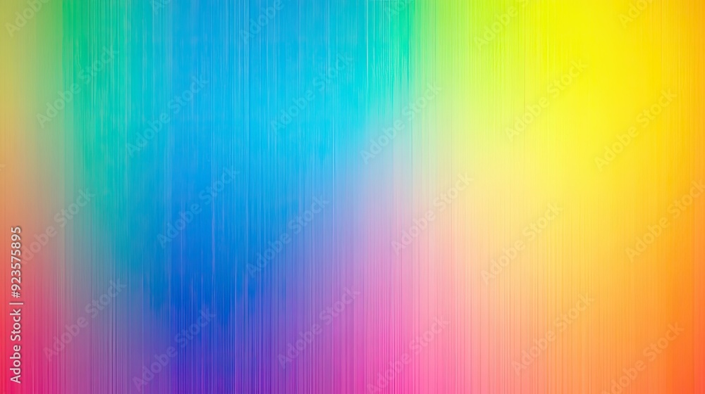Poster colorful rainbow gradient background with smooth transitions between hues.