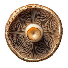 Mushroom isolated on transparent or white background 
 