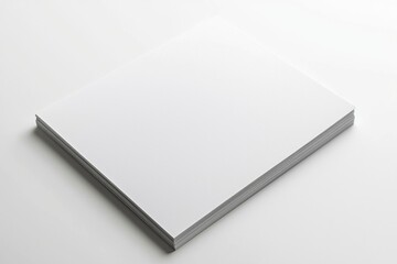 Blank A4 Paper Mockup on Isolated Background created with Generative AI