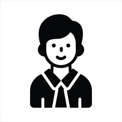 Grab this carefully crafted male teacher vector design, ready to use icon