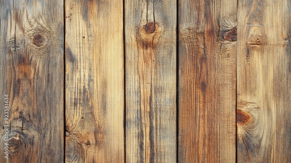 Poster rustic wooden texture background with natural grain patterns.