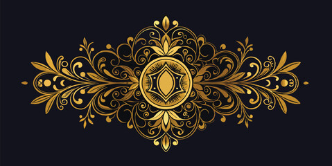 luxury ornamental mandala design background