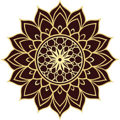 luxury ornamental mandala design background