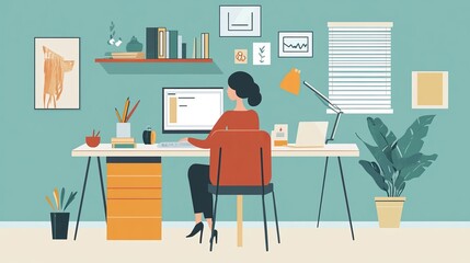 Modern Home Office Setup
