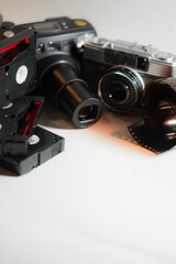 Vintage Cameras and Film Collection
