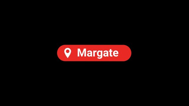 Margate Location title Animation