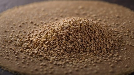 A closeup of a buckwheat pancake mix nutritional label dis also known asplaying the presence of both soluble as well as insoluble fiber.