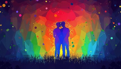 Fototapeta premium LGBT Gay Married