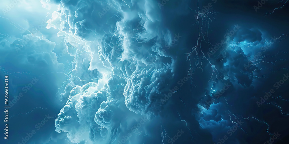 Poster cyberattacks are the digital storms of disruption, compromising security and privacy: visualize a cy