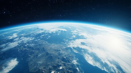 Fototapeta premium earth in space
