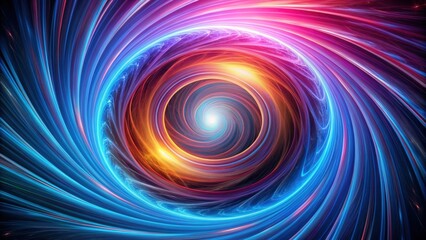 Abstract spiral energy vortex , abstract, spiral, energy, vortex, swirl, dynamic, movement, power, motion