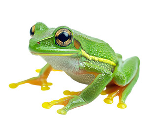 Fototapeta premium Amazon frog isolated on white background PNG