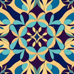 seamless floral pattern design